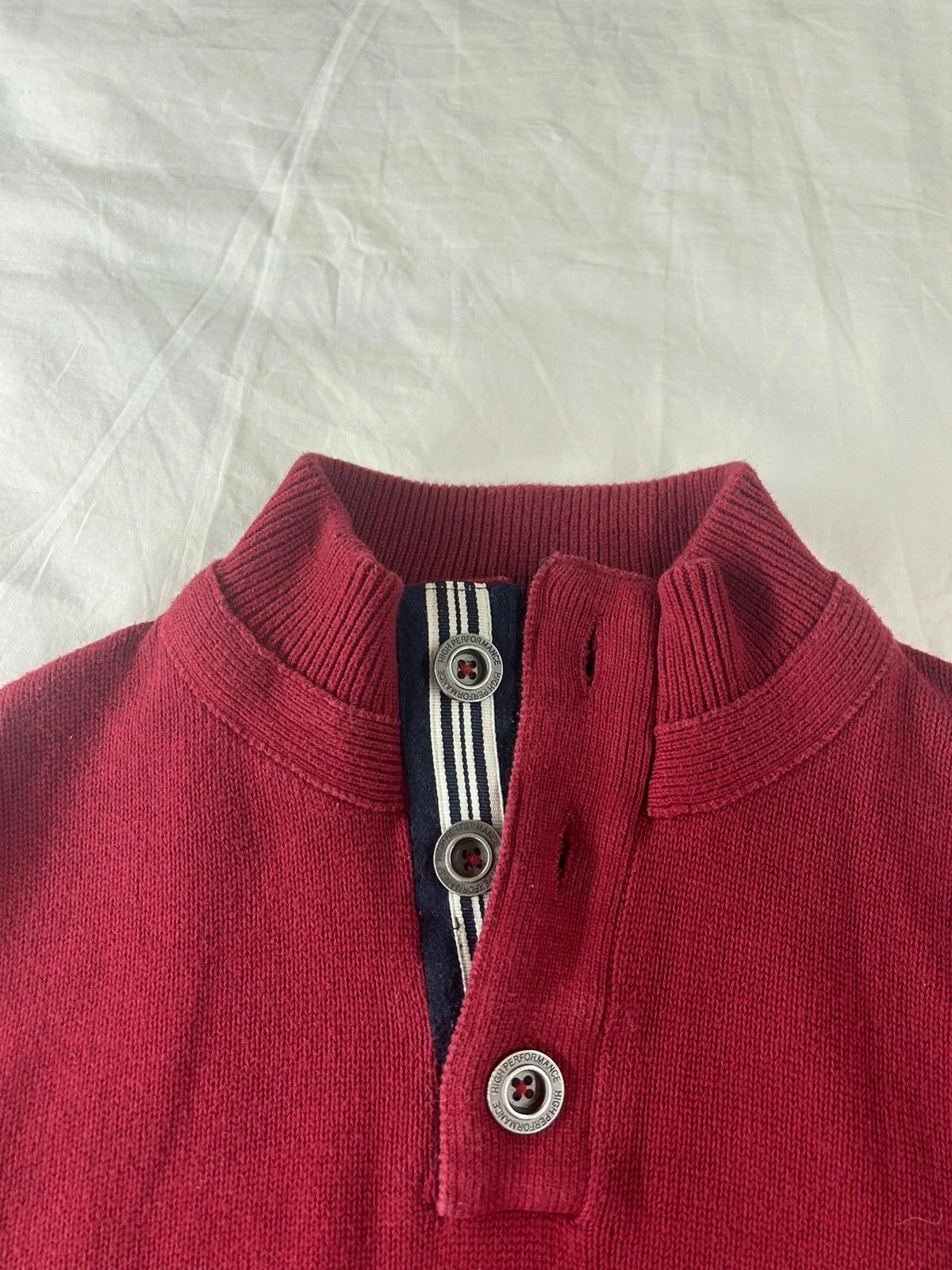 Sudadera roja burdeos Jules – photo 6